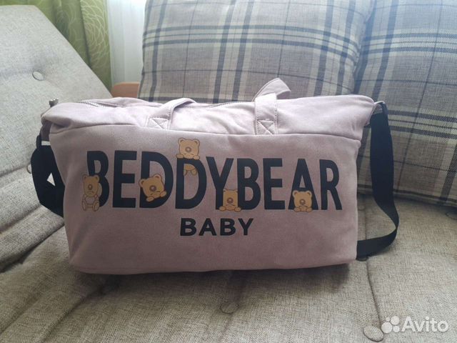 Сумка для мамы beddybear с пеленальным ковриком