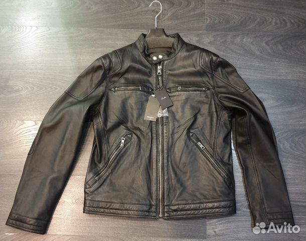 Куртка кожаная новая оригинальная Mango Man