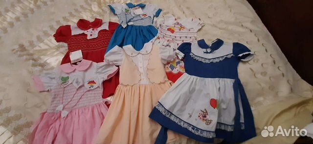 Платье детское,времен 80гг., пр-во кнр