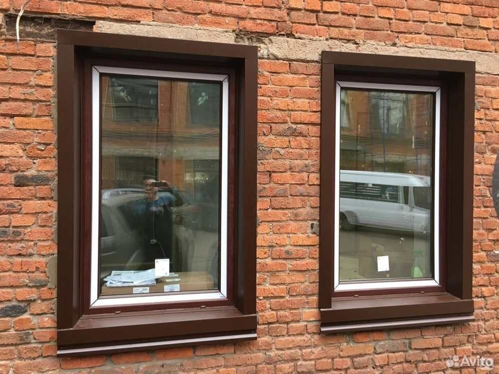 откосы на окна фото снаружи