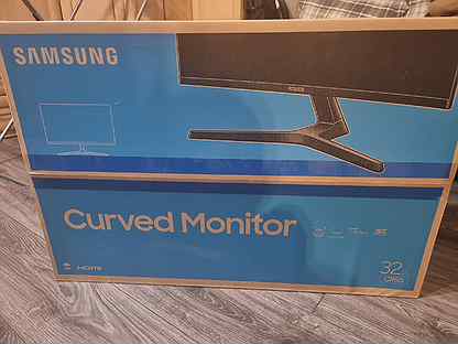 Монитор Samsung "32 dark blue gray c32r500fhi