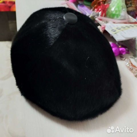 Меховая мужская кепка