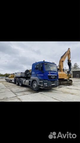 Услуги перевозки тралом негабаритную технику