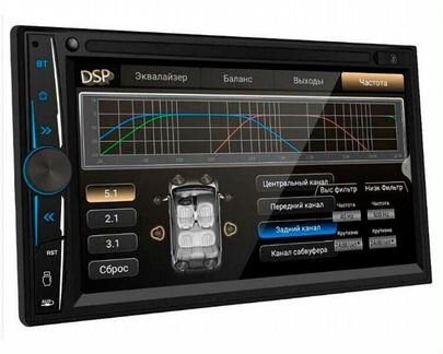 Автомагнитола 2 DIN ACV ADX-700 (процессорная )