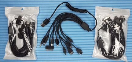 Usb кабель 10в1 Переходник на все модели телефонов