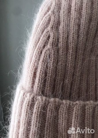 Шапка-бини ангора Новая с биркой