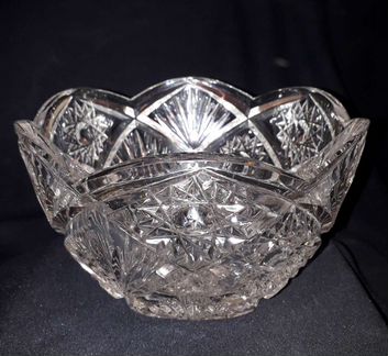 Хрустальные вазы времён СССР