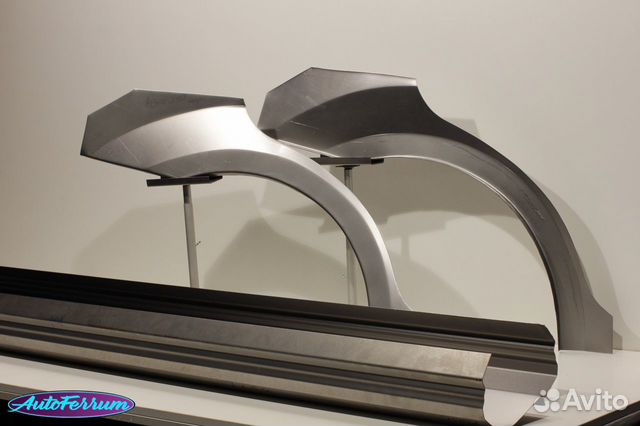 Chevrolet Aveo T250 ремкомплект арок и порогов