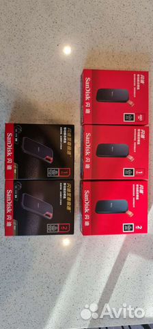 Внешний диск SanDisk Portable SSD