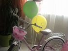 Велосипед для девочке 5-8 лет в хорошем состоянии