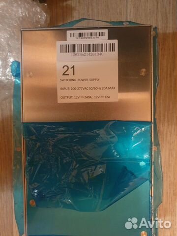 Блок питания для Whatsminer m20s m21 p21