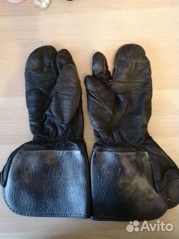 Мотоциклетные краги (натур. Кожа)