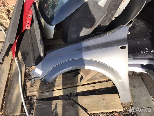Левое крыло на opel астра h