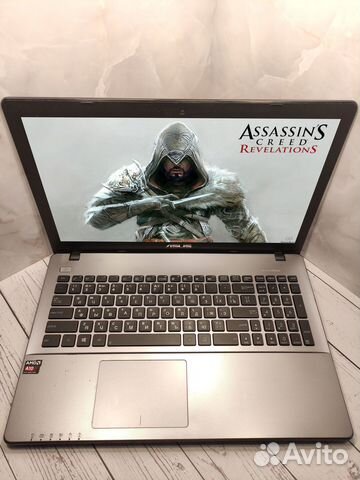 Мощный,4-х ядерный Asus AMD/SSD/8GB Озу/карта 2Гб