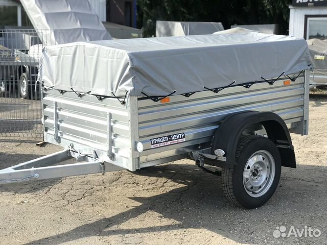 Продам прицеп мзса для дачи с высоким бортом