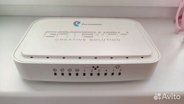 Маршрутизатор qtech qfr-200-4t-2v-w, ростелеком