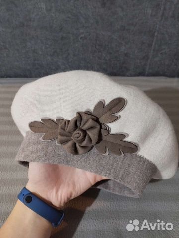 Женский шерстяной берет, шапка