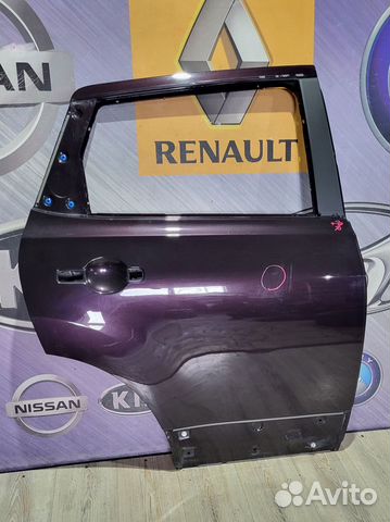 Дверь задняя боковая Nissan qashqai J10 Прав