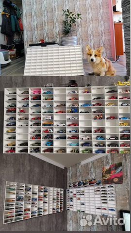 Парковка, полка для машинок 1:64