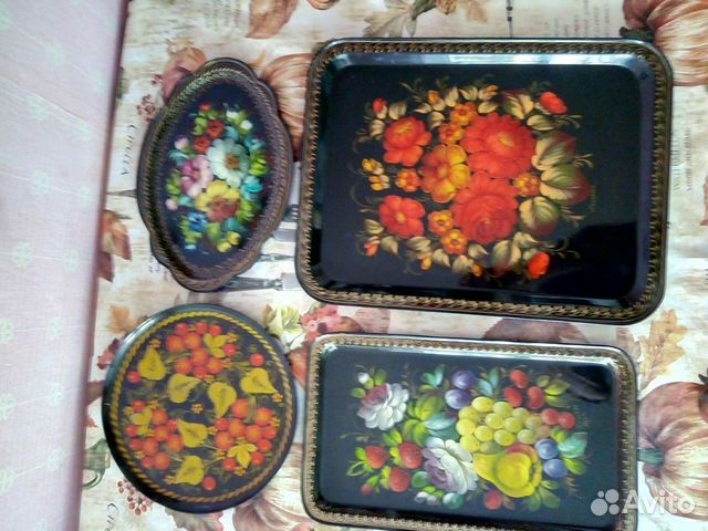 Подносы Жостово СССР