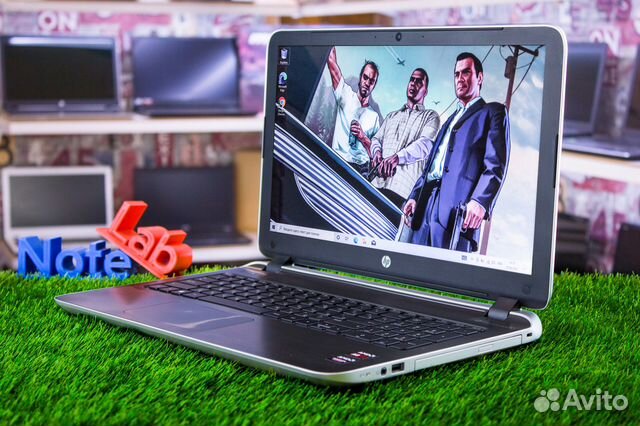 Игровой ноутбук HP для GTA 5, Dota2, CS:Go