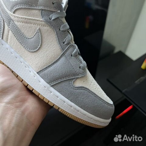 Jordan 1 Mid Coconut Milk 5/6us