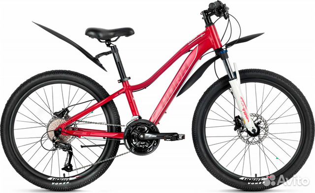Велосипед horh tina tahd 4.2 24 (2023) Red May931