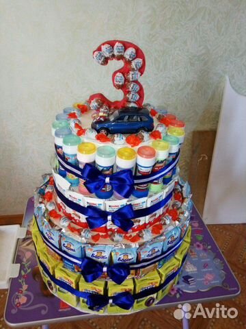 Торты из сладостей