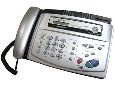 Телефон факс brother fax-335mcs