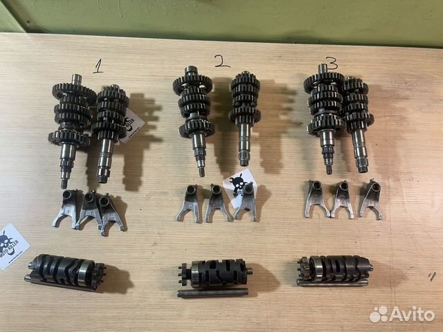 Кпп (коробка) Yamaha TTR 250 Open Enduro