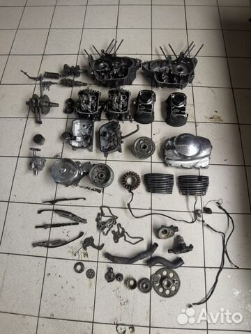 Двигатель в разбор honda vt 400 shadow