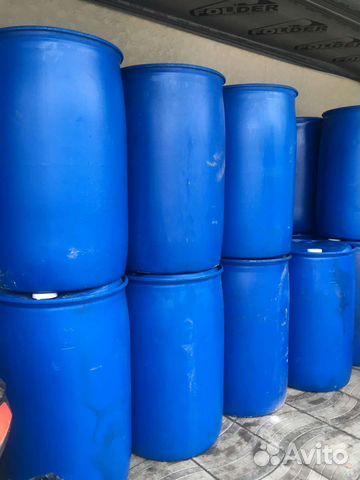 Бочка пластиковая пищевая 227 литров