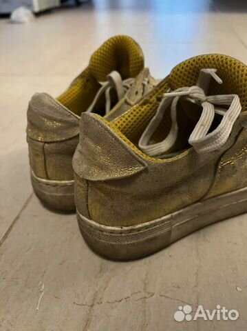 Кеды золотые