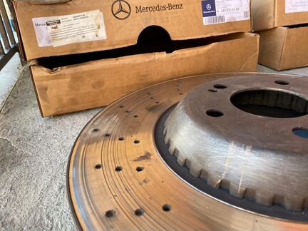 Тормозные диски Mercedes W222