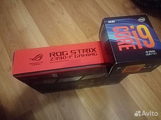 Rog Z390 / i9 9900 / Frio Extreme