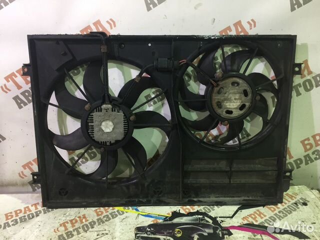 Шкода Октавия Вентилятор охлаждения двигателя