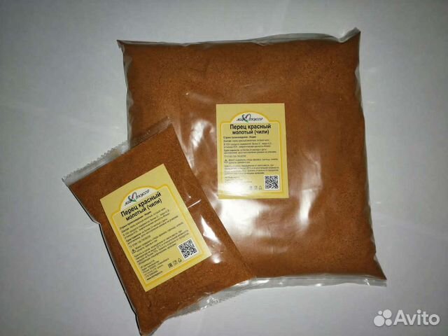 Красный перец молотый чили