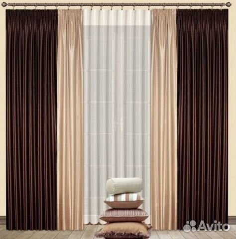 Комплект ночных штор