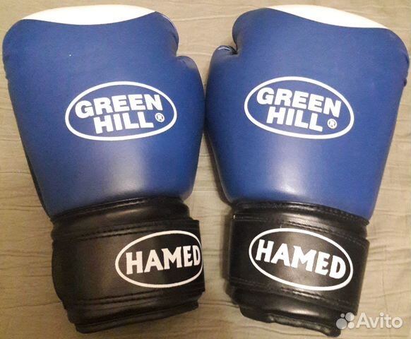 Боксерские перчатки Green Hill 10 oz Hamed