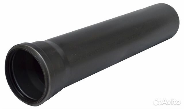 Труба пп черная 50-0,25м для наружной канализации купить в Чебоксарах ...