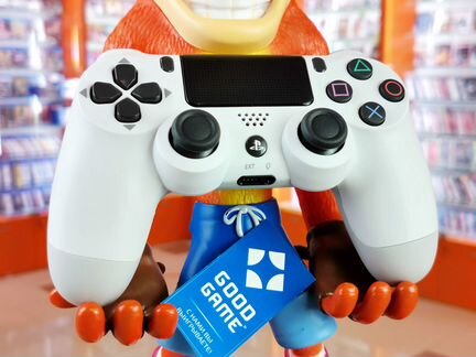 PS4 Геймпад. ver.2. Белый. Новый