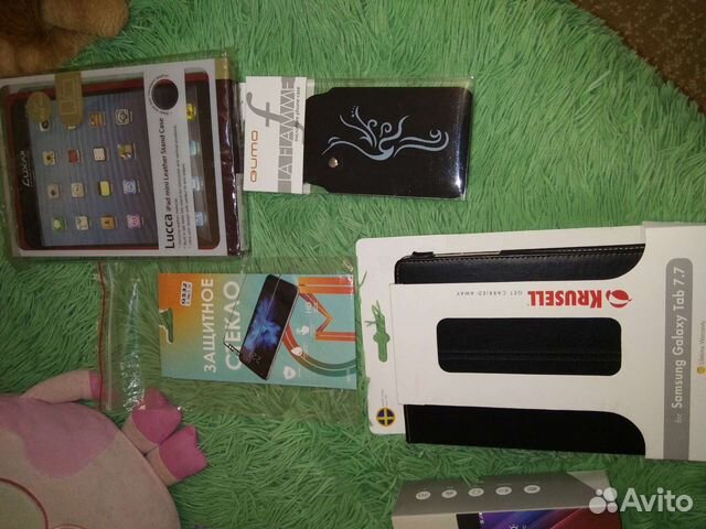 Набор чехлов+ пленка на сотовый+ коробки