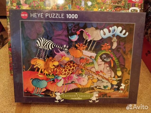Пазлы Heye и Ravensburger