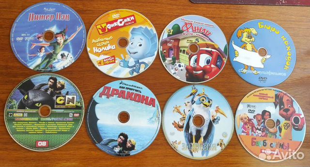 Мультфильмы на DVD