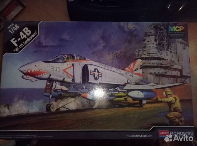 Academy 1/48 F-4B+Aires cockpit set+Eduard Brassin