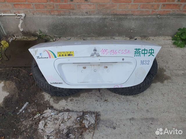 Крышка багажника лансер 10
