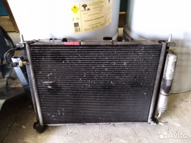 Радиатор рено клио