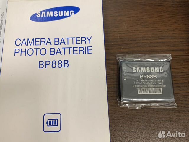 Аккумулятор для фотоаппарата Samsung Bp88b
