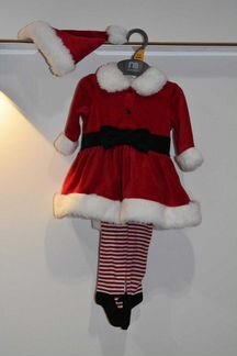 Новогодний костюм Миссис Санта Mothercare