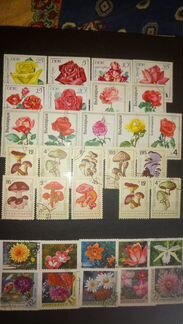 Марки СССР Заруб. Фауна Флора и др.1956-74г